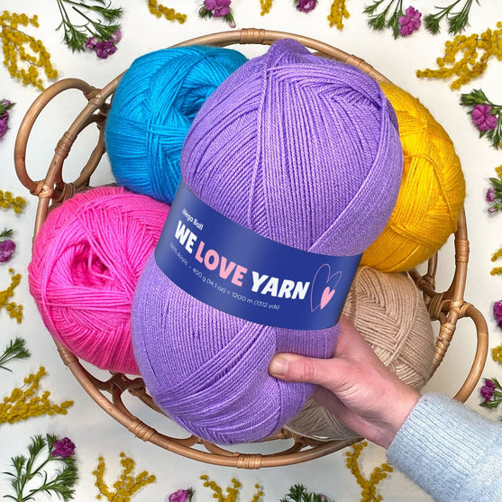 Mega Ball 400 g (14.1 oz) - We Love Yarn
4