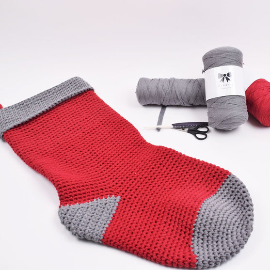 Crochet Ribbon – Christmas Stocking
2