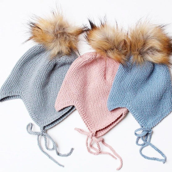 Knit Baby Hat - Cotton
2