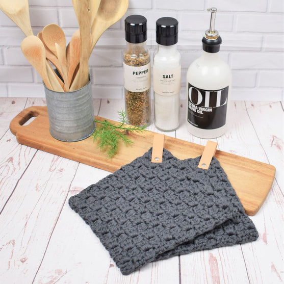 Ribbon “C2C” Pot holders
5