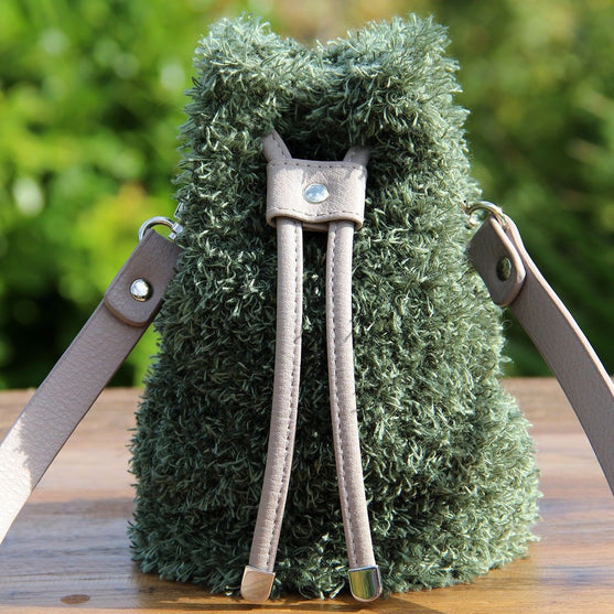 Bag Drawstring - Black/Bronze - Go Handmade
4