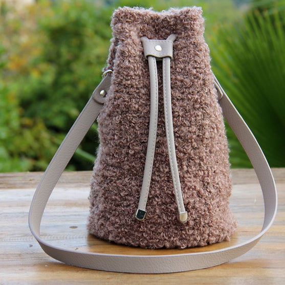 Bag Drawstring - Black/Silver - Go Handmade
7