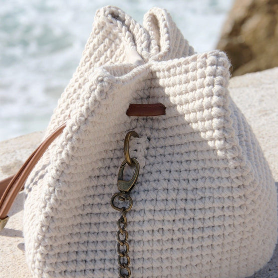 Handbag handle - 102 cm (40.2 inches) x 16 mm (0.63 inches) - Go Handmade
2