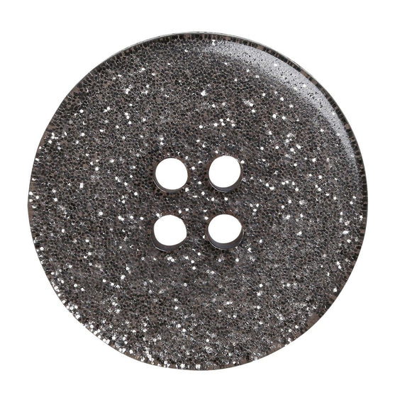 Glitter Buttons – Black - Multiple sizes - Go Handmade
4
