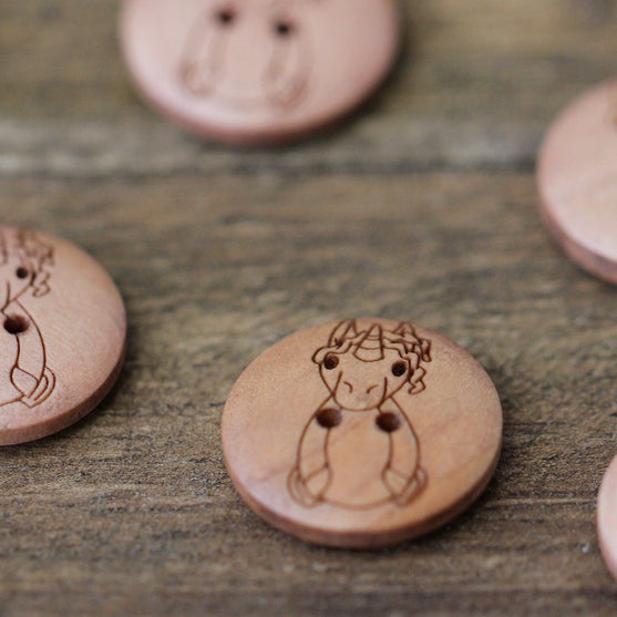 Animal buttons - 17 mm - Go Handmade
4