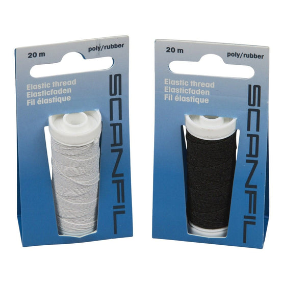 Scanfil Elastic Thread - White - 20 meters
2
