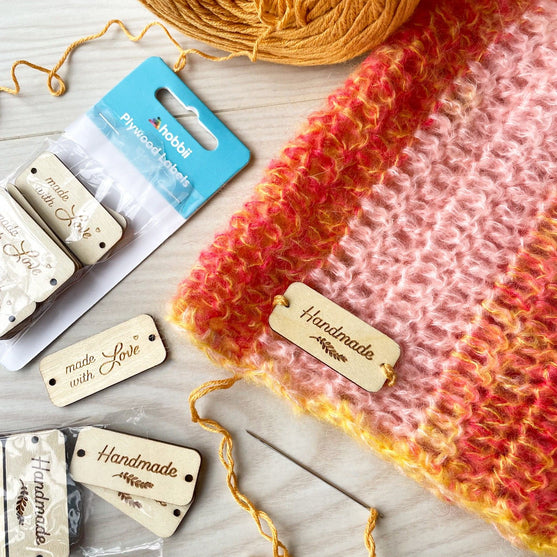 Wooden labels - Handmade - Hobbii
3