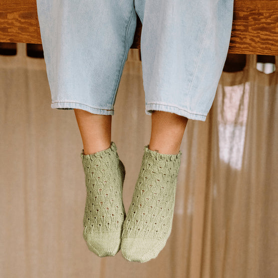 Rosmarino - Eyelet Ankle Socks
5