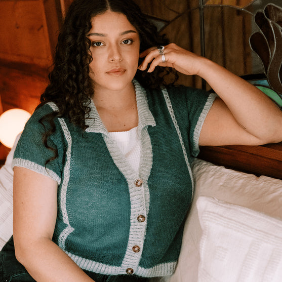 Diaphane Top - Buttoned Shirt
5