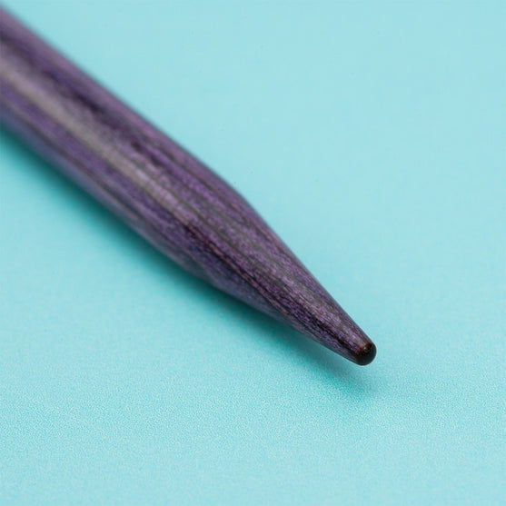 Betula Short Interchangeable Circular Needle - Mulberry - Hobbii
3