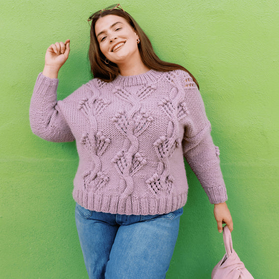 Apotheosis - Cable and Bobble Pullover
3