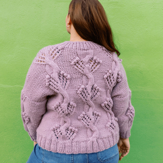 Apotheosis - Cable and Bobble Pullover
4