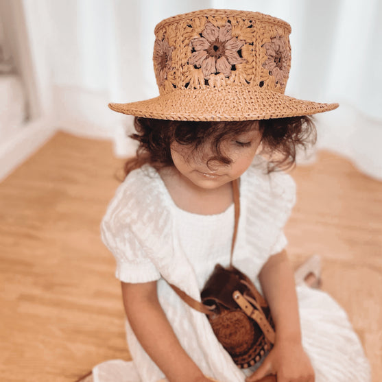 Daisy Boater Hat
7