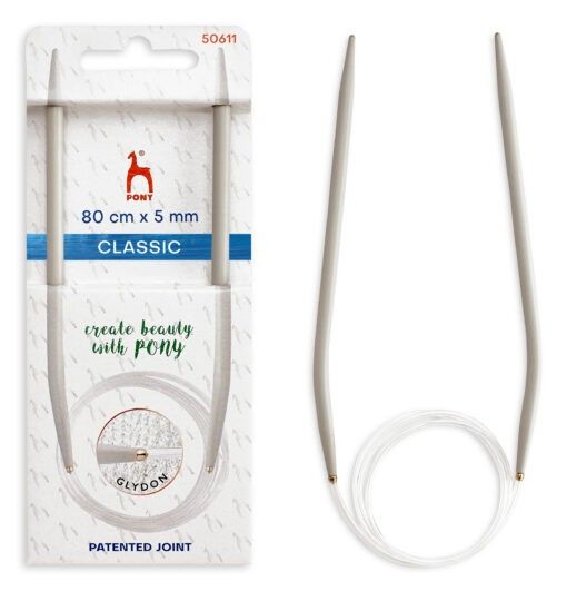 Circular Needle Classic - 80 cm - Pony
2