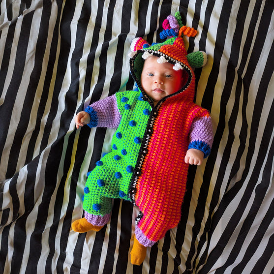 Monster Romper - Halloween Pramsuit
5