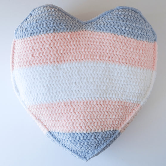 Trans Pride - Heart Pillow
2