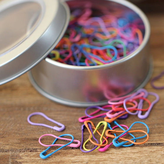 Metal Stitch Markers - 3 colours - Go Handmade
2