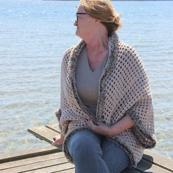 Granny Shawl Jacket
2