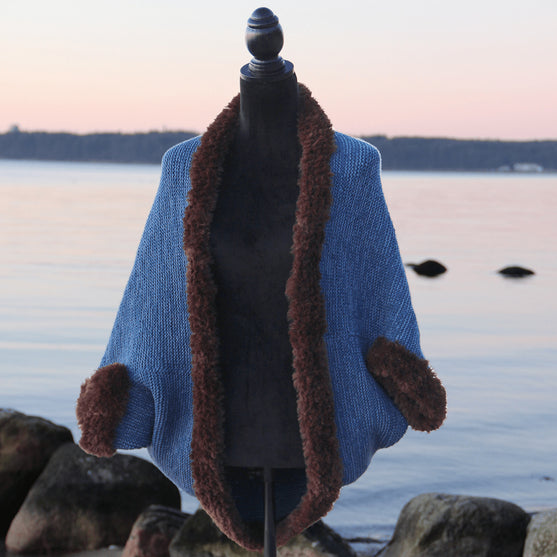 Knitted Shawl Jacket
4