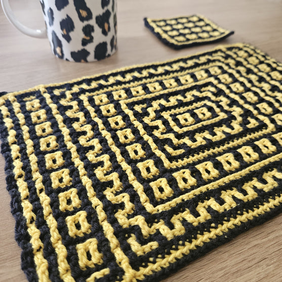 Mosaic - Coaster and Placemat
4