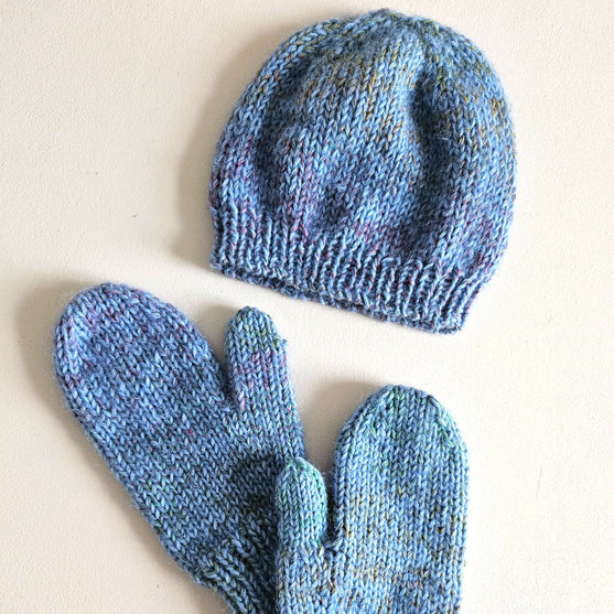Chunky Hat and Mittens
2