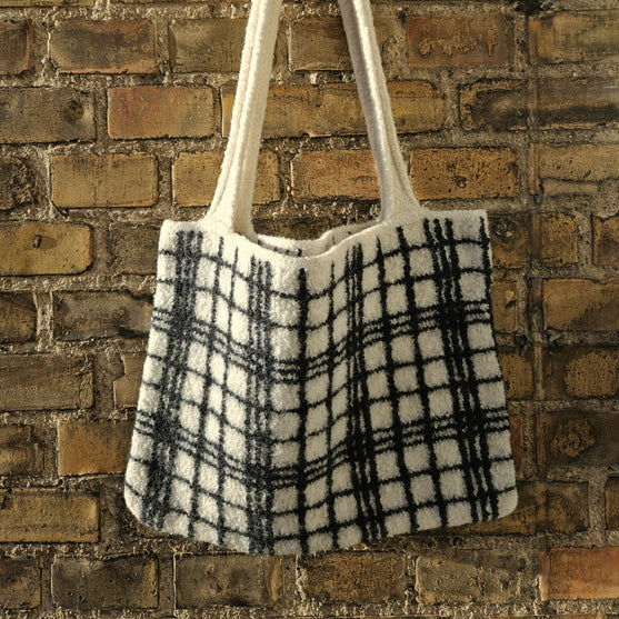 Mostly-for-shopping - Felted Tote Bag
2