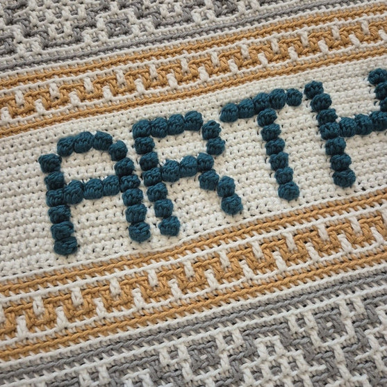 Lullaby Name Mosaic - Personalized Baby Blanket
6