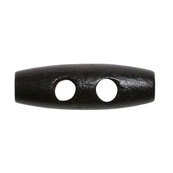 Oblong Wooden Buttons - 30 mm (1.2 inches) - Go Handmade
7