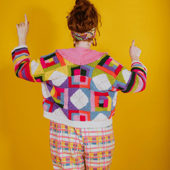 No Shades of Grey - Cardigan - Crochet
8