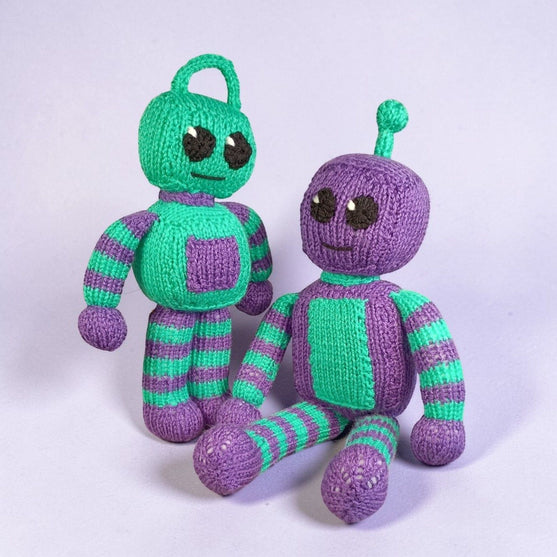Widget and Bolt the robots
2