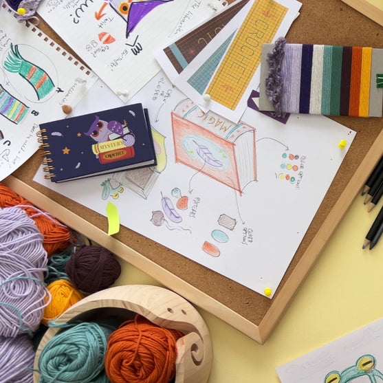 #MagicFeatherCAL: Mystery Crochet-along kit - Hobbii
2