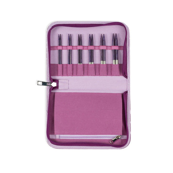 Betula Short Interchangeable Circular Needle Set Essential - Mulberry - Hobbii
8