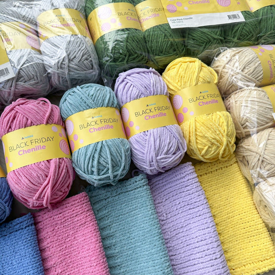 Black Friday Chenille Color Pack (Limited Edition) - Hobbii
2