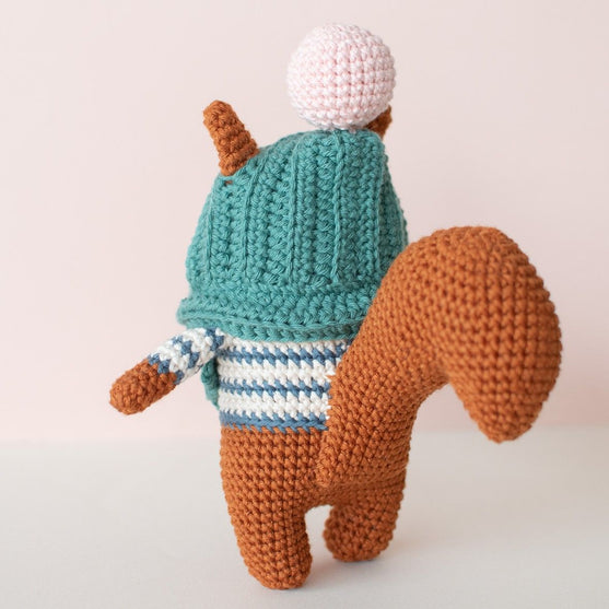 Bruno Squirrel - Crochet Kit
5