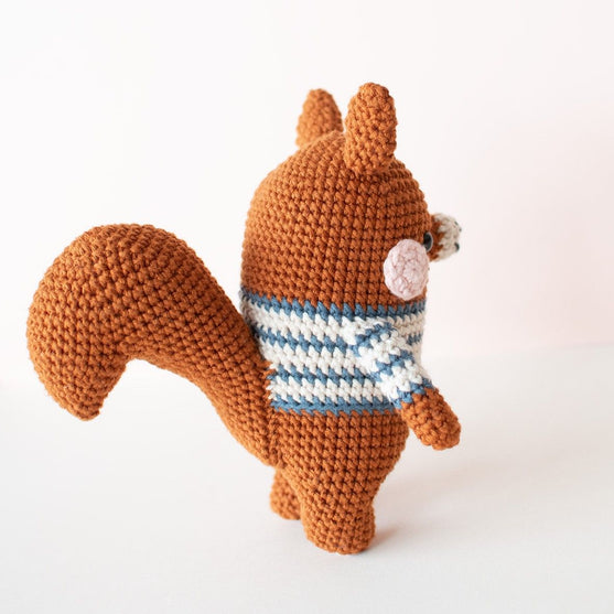 Bruno Squirrel - Crochet Kit
4