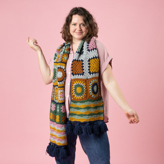 Happy Squares - Scarf
4