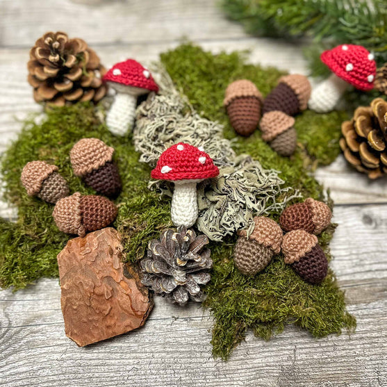 Topling Mushroom - Christmas decoration
4
