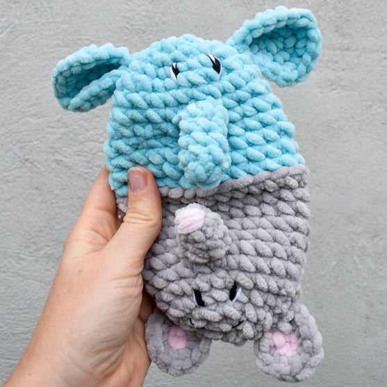 Elephant and Mouse - Reversible Toy
6