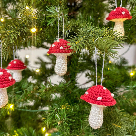 Topling Mushroom - Christmas decoration
3