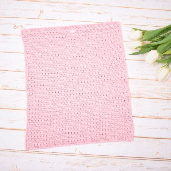 Couple - Crocheted kitchen towel
7