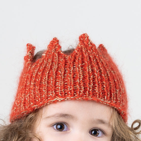 Knitted Crown - Headband
3