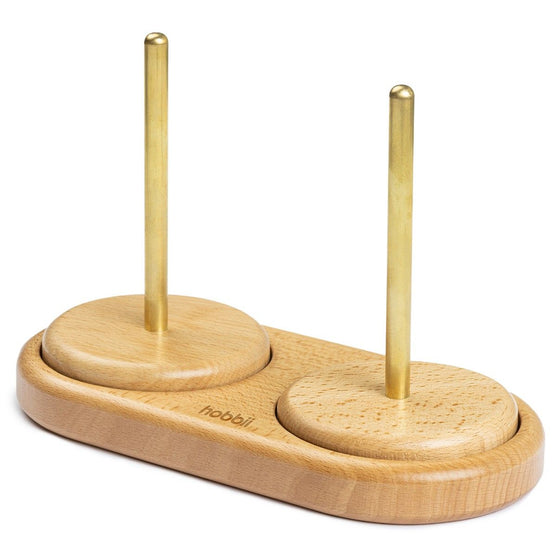Duo Yarn Holder - Wooden - Hobbii
2
