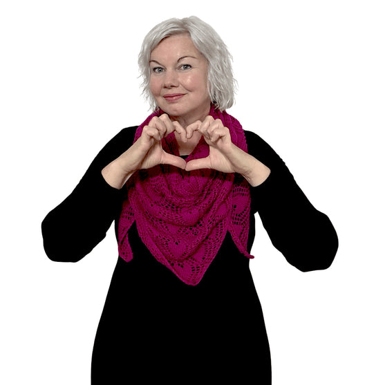 Dreamy Valentine - Shawl
3