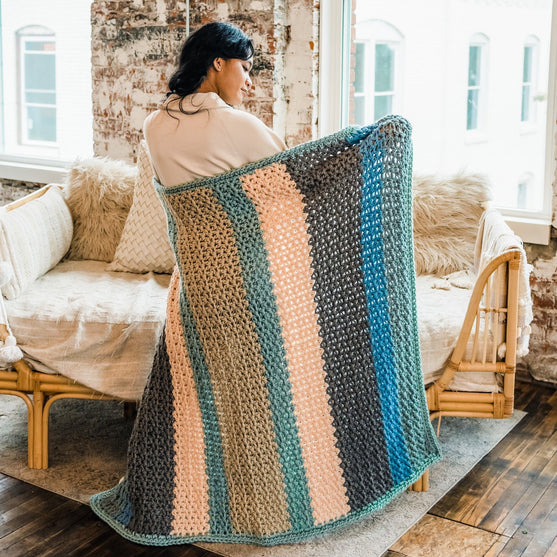 Sherbet Afghan - Blanket
4
