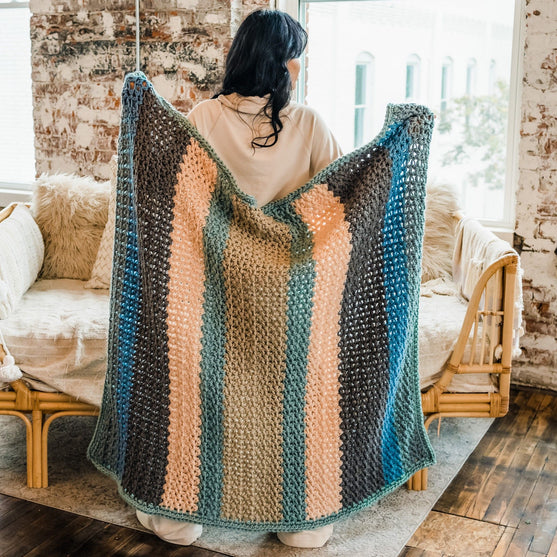 Sherbet Afghan - Blanket
5