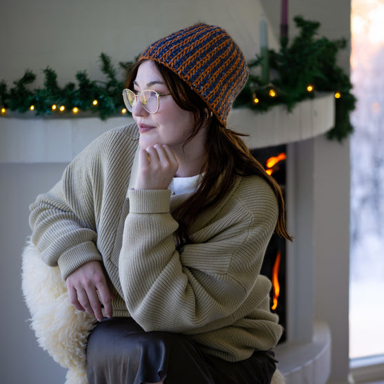 3rd Sunday of Advent - Crochet - Faux Brioche - Beanie
3