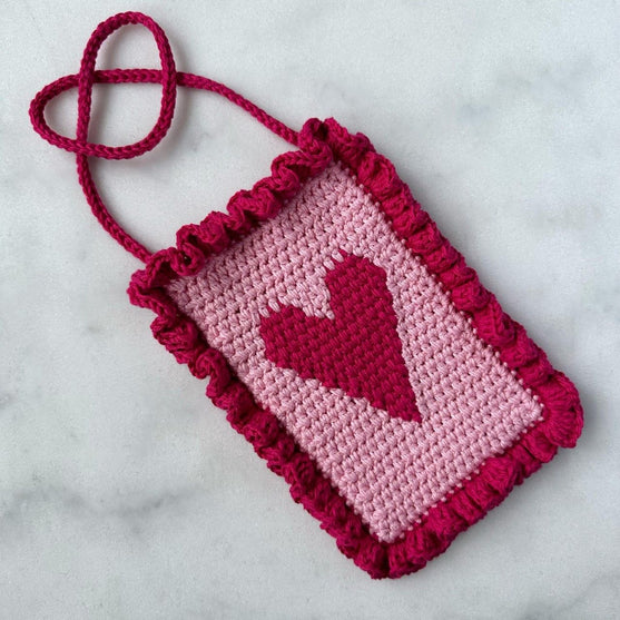 Frilly Heart - Mini Bag
4