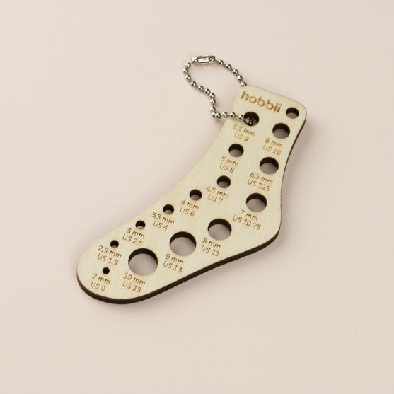 Needle Gauge Key Chain - Sock - Hobbii
2