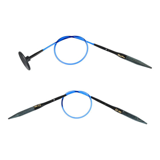 DENIM Extra Short Interchangeable Circular Needle Set - KnitPro
5