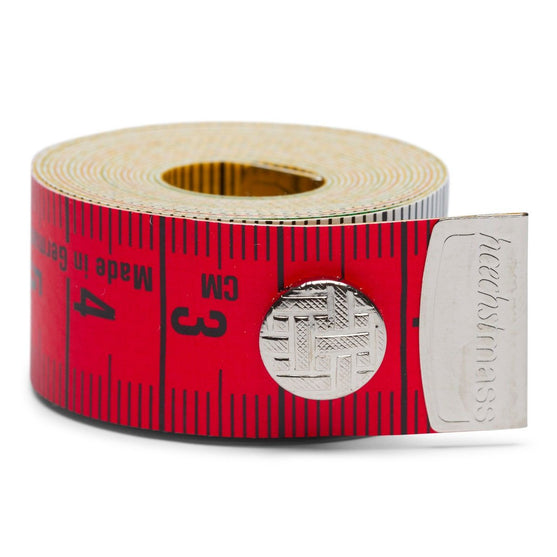 Colored measuring tape with a snap, 150 cm
2